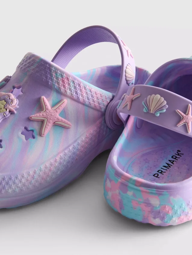 Mermaid clogs