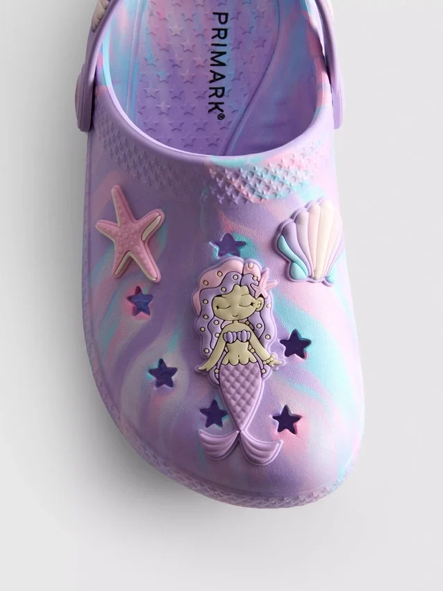 Mermaid clogs