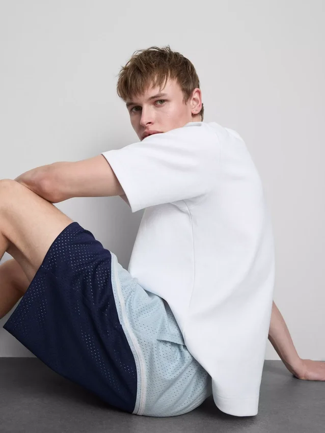 Mesh gym shorts