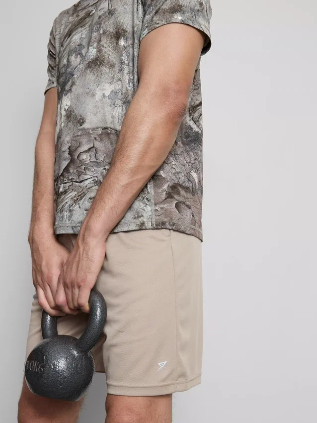 Mesh gym shorts
