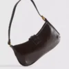 Metal detail shoulder bag