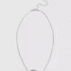 Metal pendant necklace