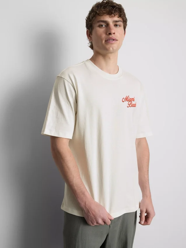 Miami beach graphic t-shirt