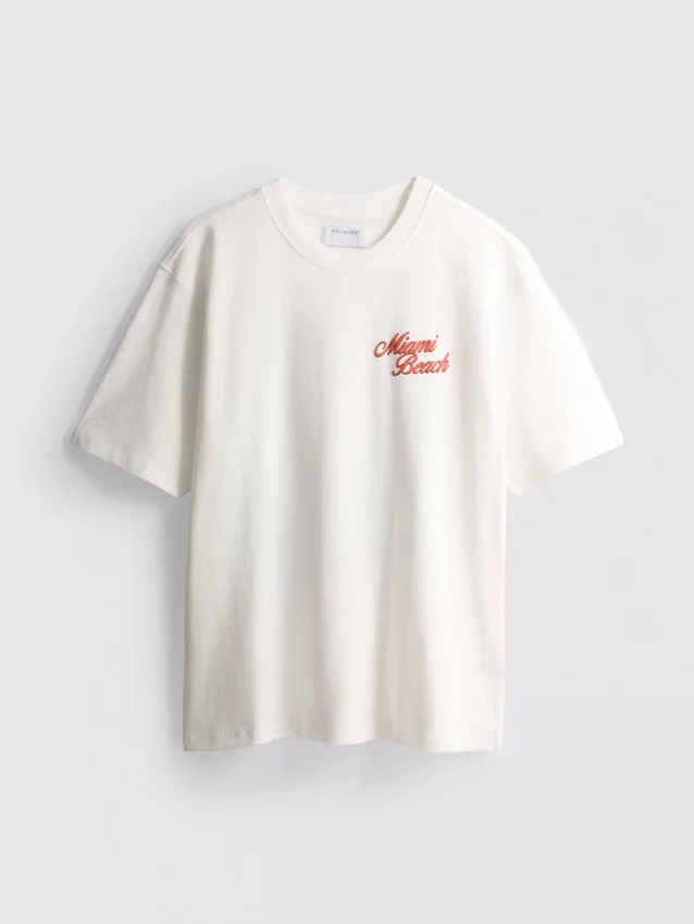 Miami beach graphic t-shirt