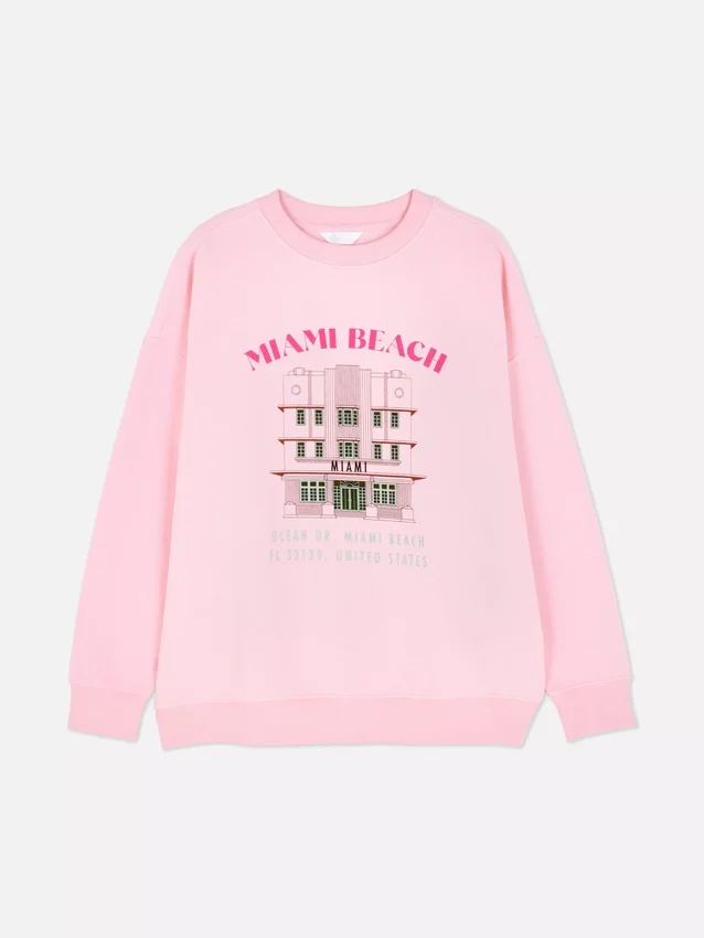 Miami beach sweatshirt