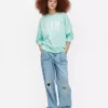 Miami lettering oversized sweatshirt