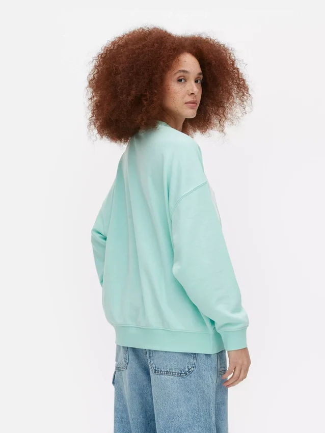Miami lettering oversized sweatshirt