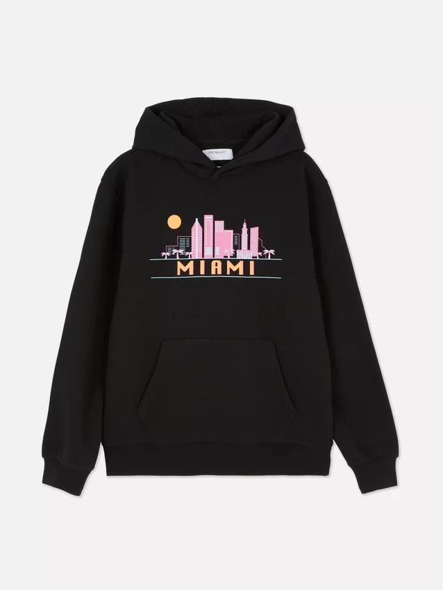 Miami skyline hoodie