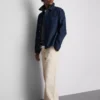 Mid-rise baggy chinos