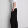 Mid-rise baggy chinos