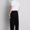 Mid-rise baggy chinos