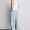 Mid-rise baggy jeans