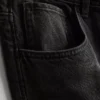 Mid-rise barrel jeans