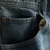 Mid-rise barrel jeans
