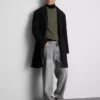 Mid-rise relaxed straight leg jeans