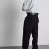 Mid-rise relaxed straight leg jeans