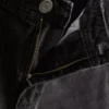 Mid-rise relaxed straight leg jeans