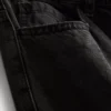 Mid-rise relaxed straight leg jeans