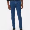 Mid-rise skinny jeans