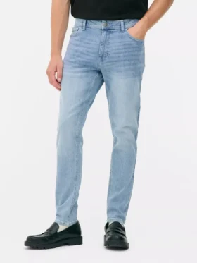 Mid-rise skinny jeans