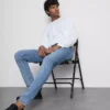 Mid-rise skinny jeans