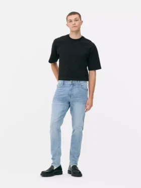 Mid-rise skinny jeans