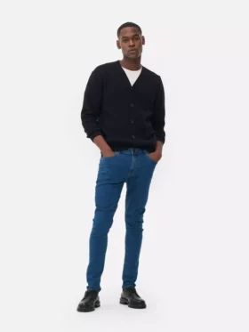 Mid-rise skinny jeans