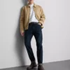Mid-rise slim fit jeans
