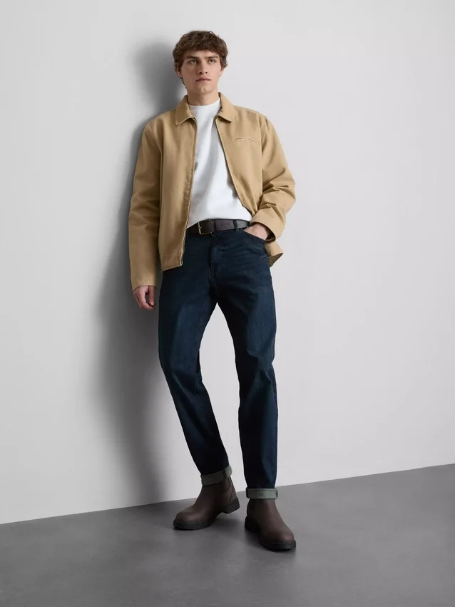 Mid-rise slim fit jeans