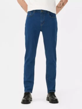 Mid-rise slim fit jeans
