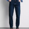 Mid-rise slim fit jeans