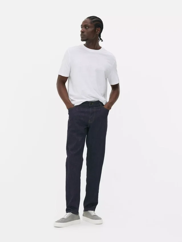 Mid-rise slim fit jeans