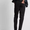 Mid-rise slim fit jeans