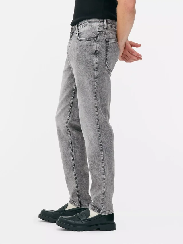 Mid-rise slim fit jeans