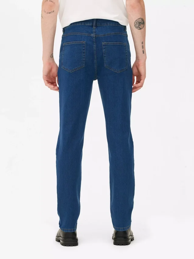 Mid-rise slim fit jeans