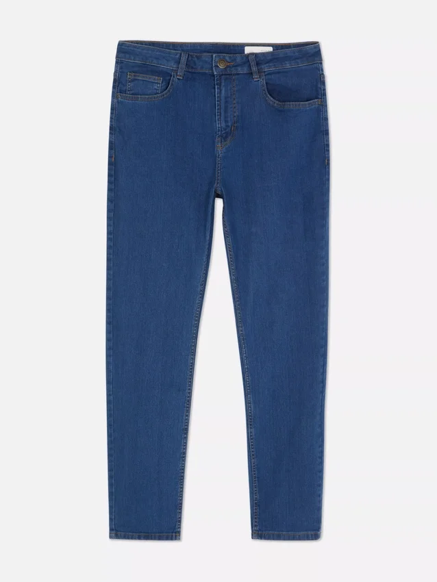 Mid-rise slim fit jeans