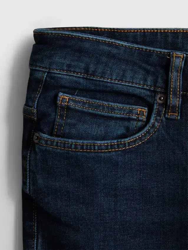 Mid-rise slim fit jeans