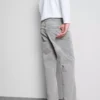 Mid-rise straight-leg jeans