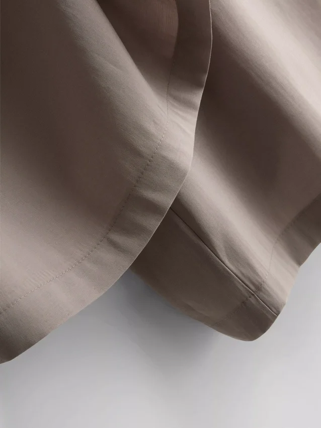 Mid-rise wide leg culotte pants