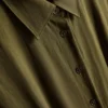 Midi shirt dress