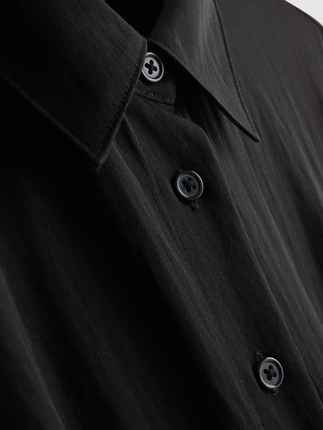 Midi shirt dress