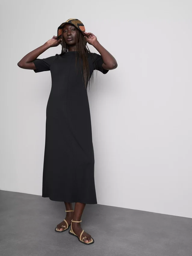 Midi t-shirt dress