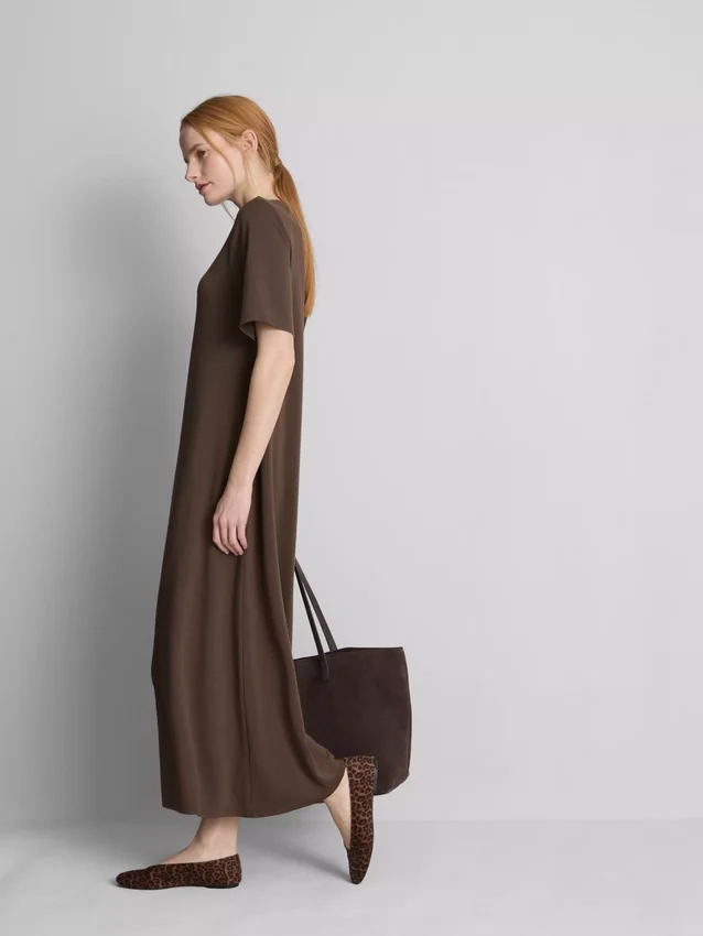 Midi t-shirt dress