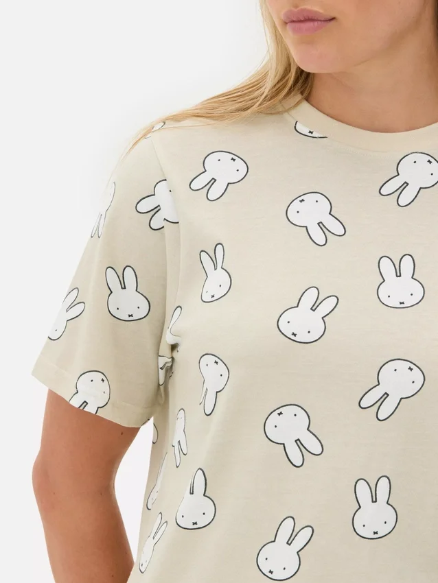 Miffy cotton graphic pajamas