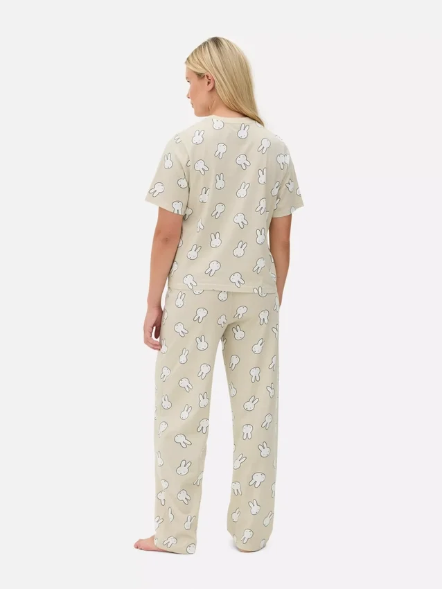 Miffy cotton graphic pajamas