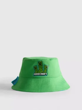 Minecraft reversible bucket hat