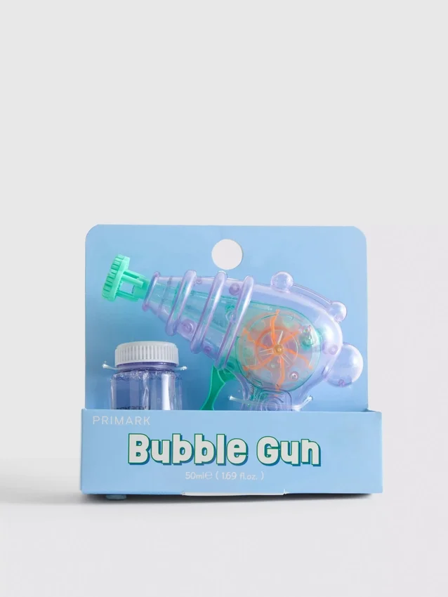 Mini bubble gun