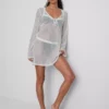 Mini shell beach cover-up