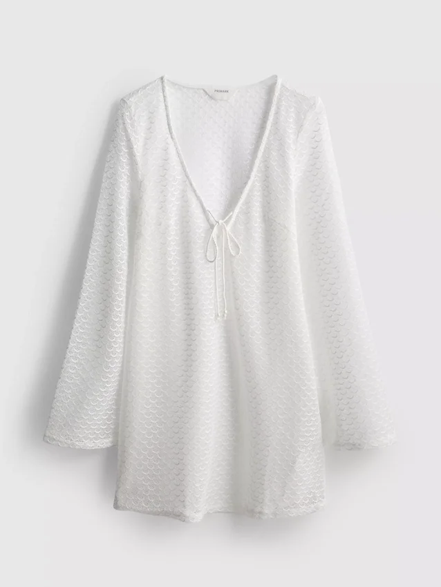 Mini shell beach cover-up
