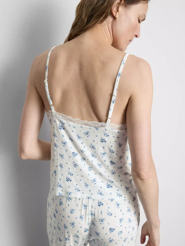 Modal-rich pajama cami top